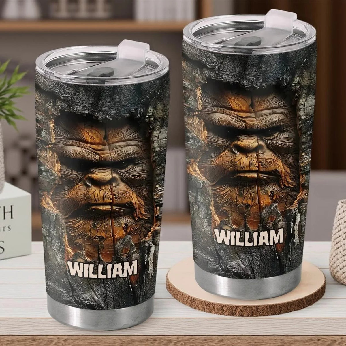 Start Your Morning on the Wild Side - Family Personalized Standard Tumbler - A Heartwarming Gift for Friends, Family, and Yourself