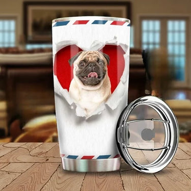Custom Photo Thanks for Being There, Always -Personalized Standard Tumbler - Perfect Gift for Pet Lovers, Pet Owner