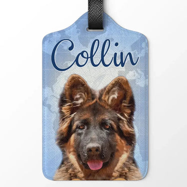 Custom Photo Adventure Together, Stay Forever  - Customizable Travel Luggage Tag - Gift For Travel Lovers