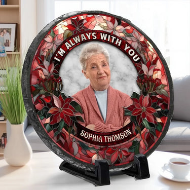 Custom Photo Echoes of Your Love in Everyday Life - Personalized Grave Marker for Human Burial - Gift For Family, Memorial Gift