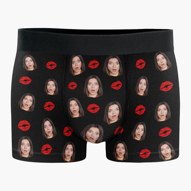 Custom Photo Marked as Yours - Funny Personalized Custom Boxer Briefs, Men's Boxers - Birthday Gift For Boyfriend, Husband, Anniversary