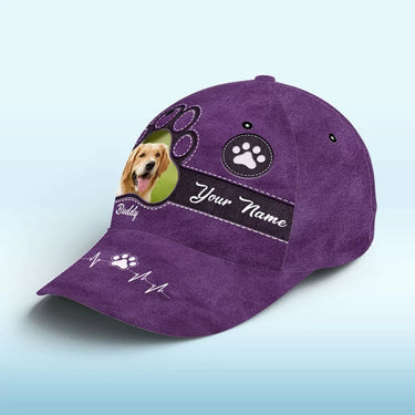 Custom Photo The Healing Power of a Pet’s Love - Custom All-Over Print Hat - A Perfect Gift for Pet Owners, Pet Lovers