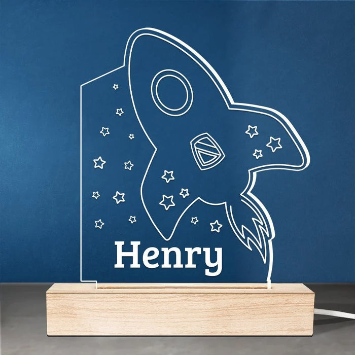 Moonlit Dreams &amp; Starry Nights - Custom Heart 3D LED Light for Family Love - Mother's Day, Baby Shower Gift, Gift For First Mom