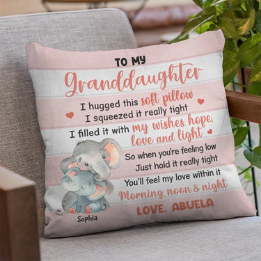 My Love Will Reach You - Customized Family Pillow - Mother's Day, Gift For Mom, Grandma, Family Members
