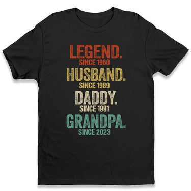 The Man, The Myth, The Family Hero - Custom Family Unisex Tees, Hoodies, and Premium T-Shirt - Birthday and Father's Day Gift Essentials