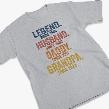 The Man, The Myth, The Family Hero - Custom Family Unisex Tees, Hoodies, and Premium T-Shirt - Birthday and Father's Day Gift Essentials