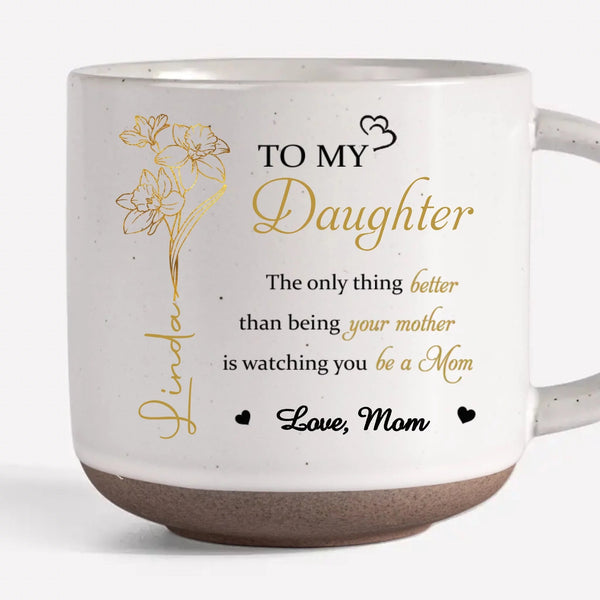 A Mother's Love: Unmatched and Eternal - Family Personalized  Mug - Mother's Day, Gift For Mom, Daughter, Grandma