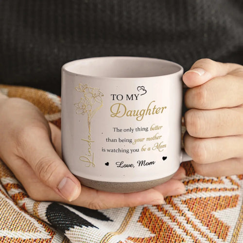 A Mother's Love: Unmatched and Eternal - Family Personalized  Mug - Mother's Day, Gift For Mom, Daughter, Grandma