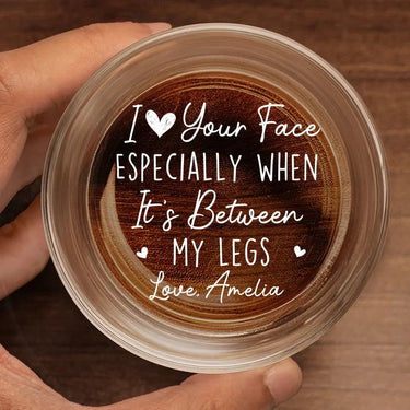 You're My Favorite Person to Bother Forever - Engraved Whiskey Glass for Couple - Anniversary Gift for Husband and Wife