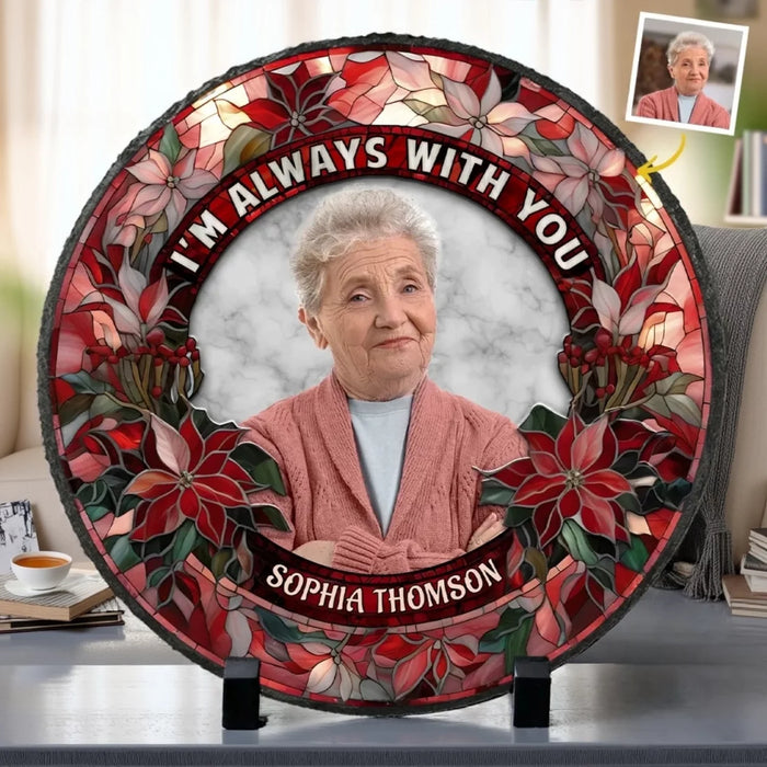 Custom Photo Echoes of Your Love in Everyday Life - Personalized Grave Marker for Human Burial - Gift For Family, Memorial Gift