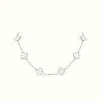 Alhambra White Clover Station Bracelet
