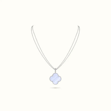 Alhambra White Opalescent Clover Necklace