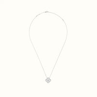 Alhambra White Pearl-Like Clover Necklace