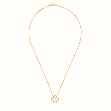 Alhambra Beaded Clover Pendant Necklace