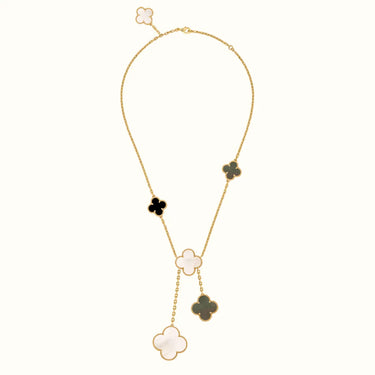 Alhambra Multitone Cascade Necklace