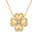 Amelie Four Leaf Clover Pendant Necklace