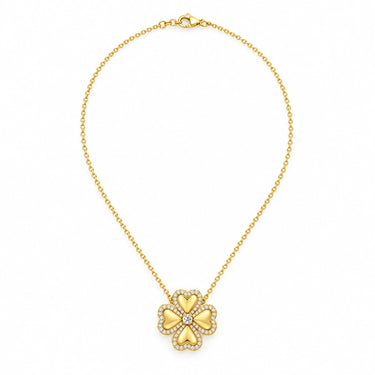Amelie Four Leaf Clover Pendant Necklace