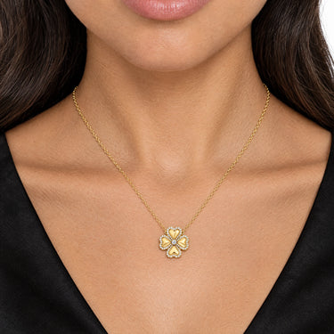 Amelie Four Leaf Clover Pendant Necklace
