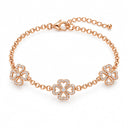 Amelie Lucky Clover Chain Bracelet