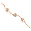 Amelie Lucky Clover Chain Bracelet
