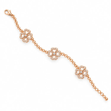 Amelie Lucky Clover Chain Bracelet