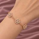 Amelie Lucky Clover Chain Bracelet