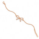 Amorette Ribbon Bow Chain Bracelet