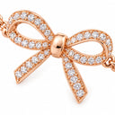 Amorette Ribbon Bow Chain Bracelet