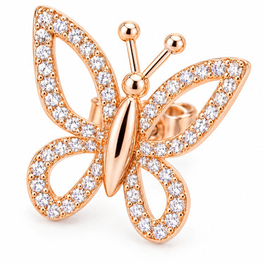 Aveline Papillon Butterfly Stud Earrings