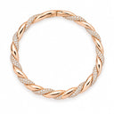 Celestine Twisted Rope Bangle Bracelet