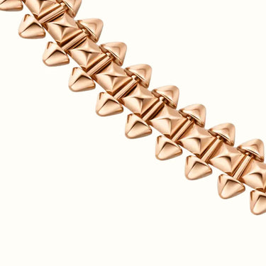 Clash Pyramid Stud Necklace