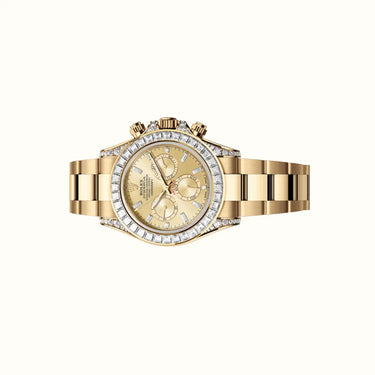 Cosmograph Daytona 40mm 126598TBR Champagne Diamond Dial