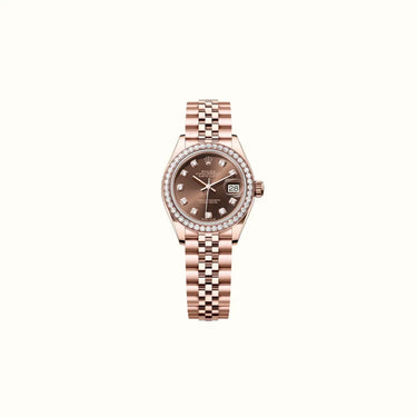 Datejust 28mm 279135RBR Chocolate Diamond Dial