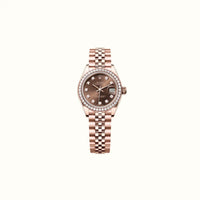 Datejust 28mm 279135RBR Chocolate Diamond Dial