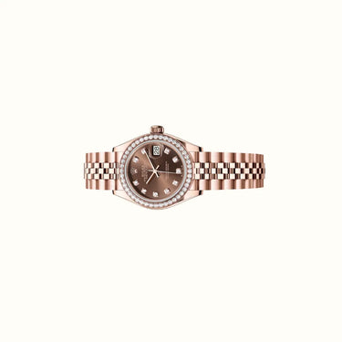 Datejust 28mm 279135RBR Chocolate Diamond Dial