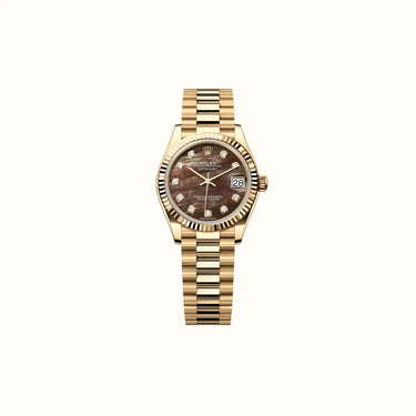 Datejust 31mm 278278 Chocolate Pearl Diamond Dial