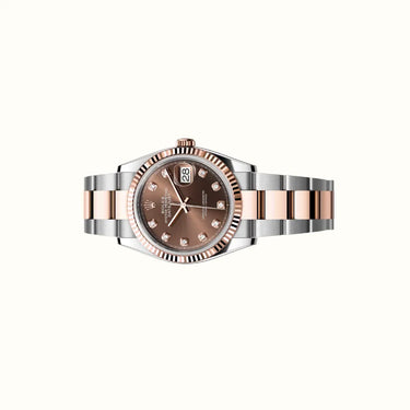 Datejust 36mm 126231 Oyster Chocolate Diamond Dial