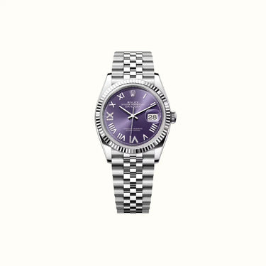 Datejust 36mm 126234 Purple Roman Dial