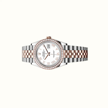 Datejust 36mm 126281RBR White Roman Dial
