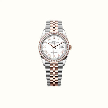 Datejust 36mm 126281RBR White Roman Dial