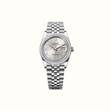 Datejust 36mm 126284RBR Silver Roman Dial