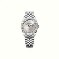 Datejust 36mm 126284RBR Silver Roman Dial