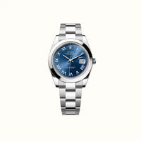 Datejust 41mm 126300 Blue Roman Dial