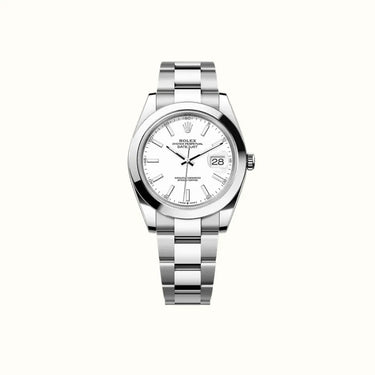 Datejust 41mm 126300 White Dial