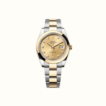 Datejust 41mm 126303 Champagne Diamond Dial