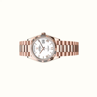 Day-Date 36mm 128235 White Dial
