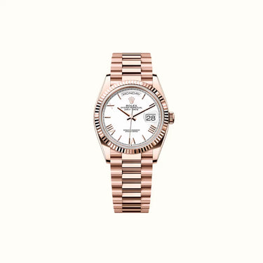 Day-Date 36mm 128235 White Dial