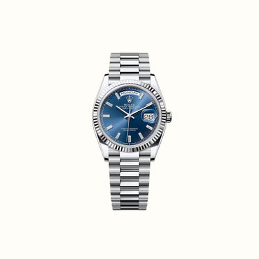 Day-Date 36mm 128236 Blue Dial