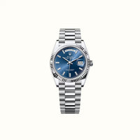 Day-Date 36mm 128236 Blue Dial