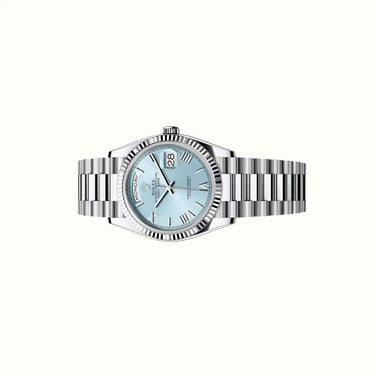 Day-Date 36mm 128236 Ice Blue Dial